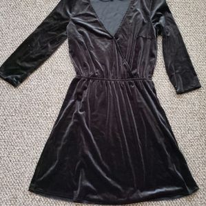 Velvet Little Black Dress